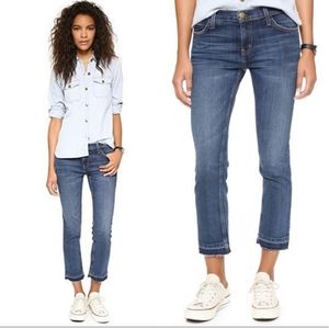 Current/Elliot Cropped Straight Jean